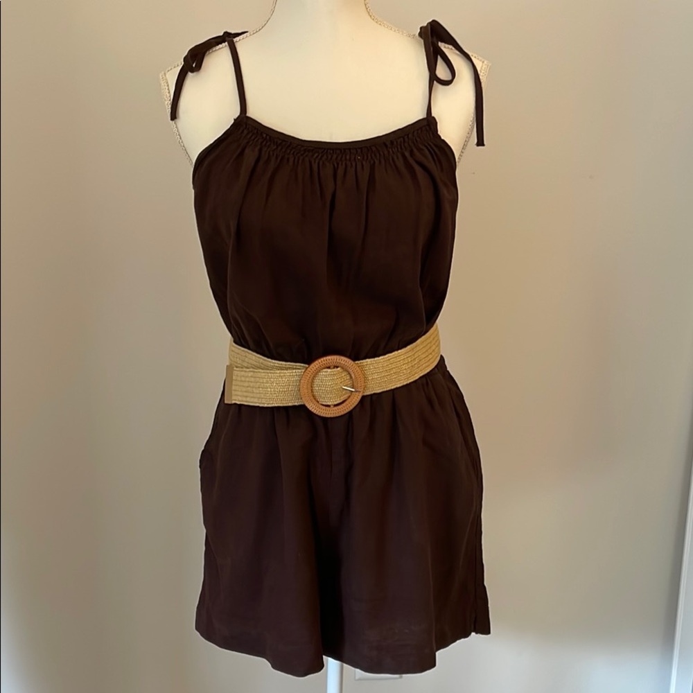 Brown Romper